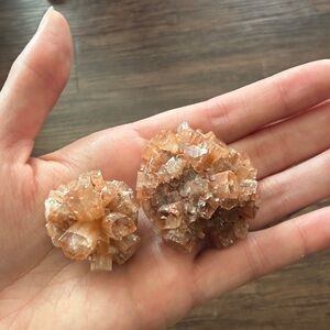 Natural Aragonite Crystal Clusters